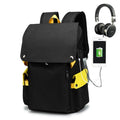 Korean Waterproof Custom Logo Fashion Student Backpack School Bags High School College Outdoors Travel Anti-Theft USB 18/15