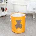 Children's Cartoon Animal Pattern Folding Storage Basket Fabric Toy Organizer Clothes Bucket for Organizing Storing Clothing