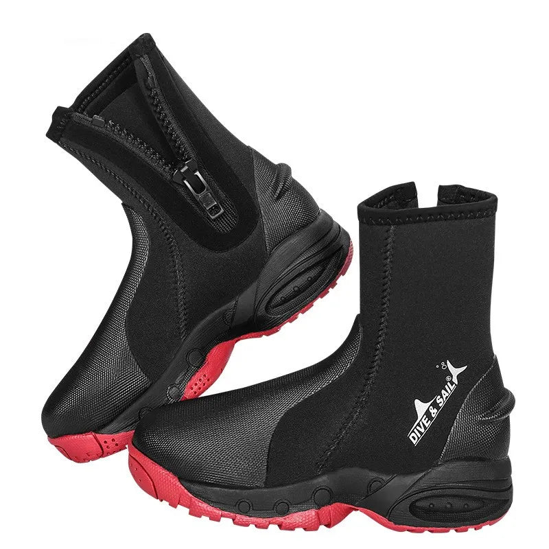 OEM ODM Black No-Slip Rubber Durable Waterproof Scuba Neoprene Beach Surfing Diving Boots Swim & Dive Gear & Accessories