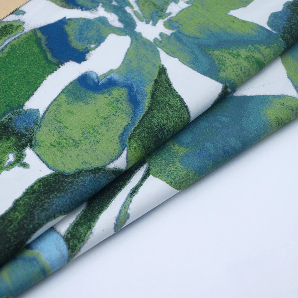 Factory Price Designer Botany Digital 100% Cotton Printed Fabric for Dress