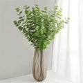 Handmade 5 Branches Realistic Artificial Eucalyptus Leaves Bouquet Home Decor for Mother's Day Christmas & Graduation-Wholesale