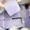 Private Label Eyelash Extension Glue Wipe Lint Free Cotton Remover Glue Lashes Adhesive Nozzle Cleanser Glue Cloth Pads