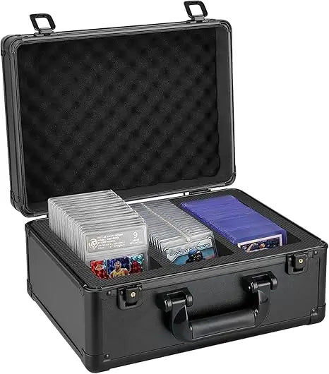 Graded Card Storage Box Toloader Storage Case Fits 3" X 4" 35PT Card Holders Standard Trading Card Storage Box
