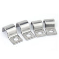 DY P-type Galvanized Metal & Stainless Steel Universal U/C Omega Pipe Clamp with Metric/Inch Measurement
