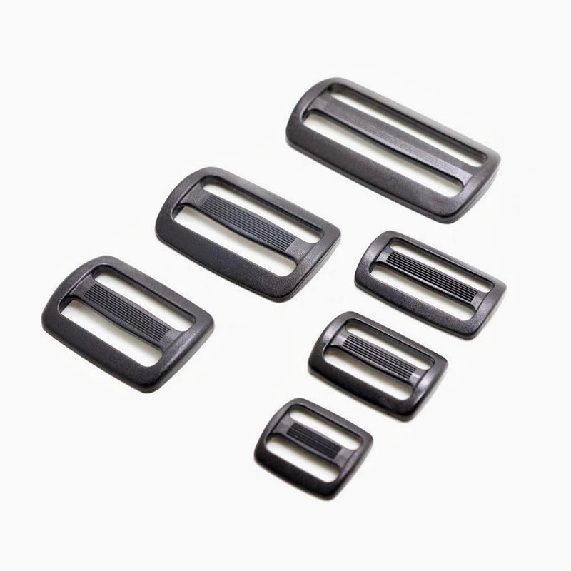 JW-051 Adjustable Slide Plastic Buckle Outdoor Camping Bag Accessories Plastic Length Adjust Buckle
