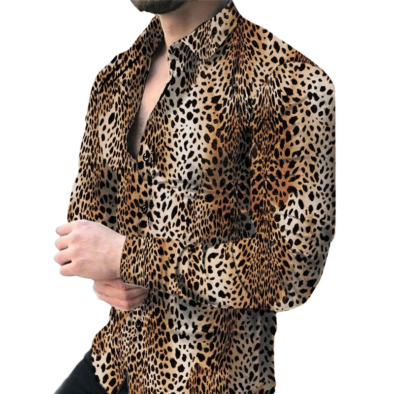 New Fashion Digital Printing Sublimation Shirt for Men Full Printed Shirt Wrinkle Free Shirt for Men