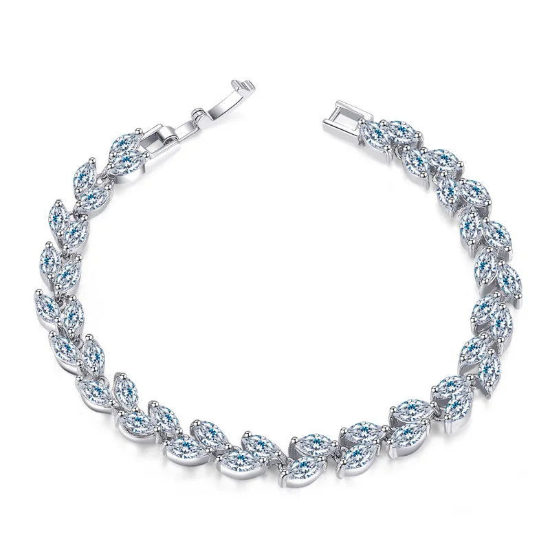 Trending 2020 Fashion Jewelry Gold Filled Bracelet Sparkly Zircon Bracelet for Women