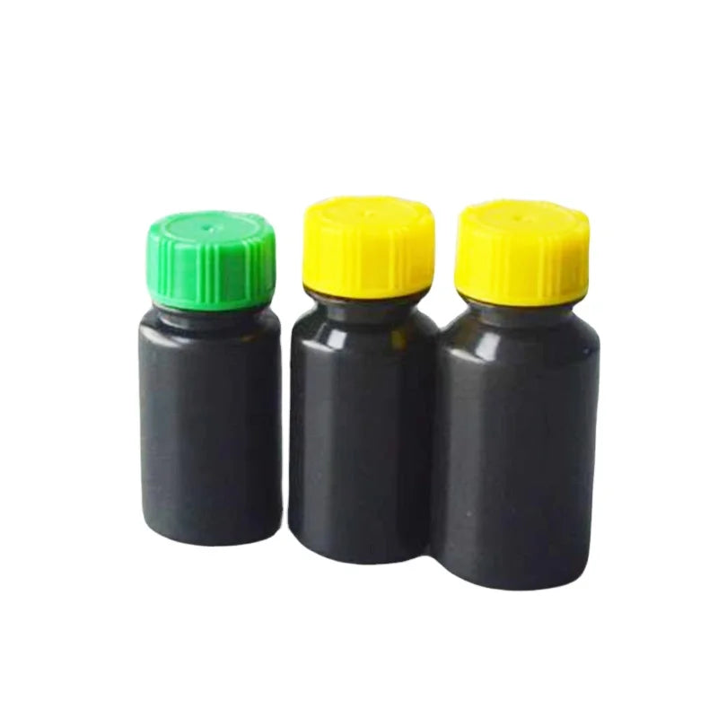 High Quality 10ml12ml Reagent Bottle Pharmaceutical Packaging Plastic Bottle Flat Mouth Anti-light Medicine Empty Bottle