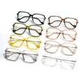 OPB321 Fashionable European and American Classic PC Metal Optical Frame Glasses Blue Light Blocking Glasses Frame 2022