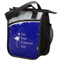 Ruthbag Upright Laminated Lunch Cooler Bag with Zipper Non-Woven Shopping Trolley Bag Letter Pattern