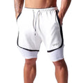 Factory Low MOQ Men Drawstring Gym Sport Shorts Custom Logo Casual Plain Workout Fitness Shorts