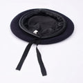 Men's Casual Daily Business Travel Wool Beret Wool and Cotton Yarn Puff Printing for Party and Daily Use