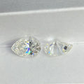 Synthetic 5x7mm 7x10mm 8x12mm D E F VVS1 Pear Brilliant Cut Moissanite Starsgem Gems Stones Wholesale Loose Moissanite Diamonds