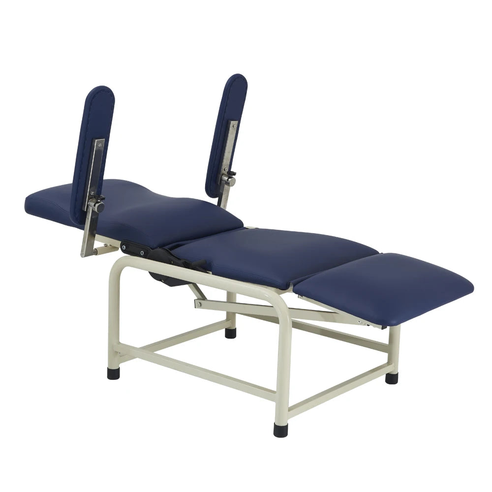 Hospital Furniture Factory Blood Extraction Armchair Reclining Phlebotomy Chair Mobile Blood Collection Chair Bed