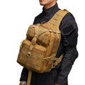 Durable High-Capacity Nylon Chest Bag for Men Waterproof Outdoor Tactical Hiking CS Training Fishing Backpack Fashionable