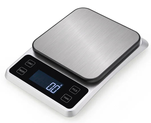 Changxie Factory Stainless Steel 0.1g Precision Battery Powered Digital Kitchen Scale Counting Function for Household Food Use