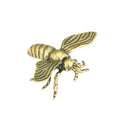 2022 New Mini Bee Knickknacks Brass Sculpture Copper Antique Queen Bee Home Collection Gift Vintage Craft