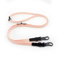 Eco-Friendly Waterproof PVC Coated Nylon Pet Leash Multifunction Adjustable Soft Outdoor Sport Dog Leads Plastic Rivet