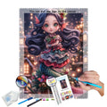 N-2201 Custom 30x40cm Christmas Elf Diamond Art Painting Set Diamond Painting Photo with Round/Square Drills Portrait Subject