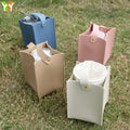2021 New Milk Tea Carrier PU Leather Bubble Tea Carrier Coffee Milk Holder Custom Cup Case Bag