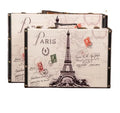Eiffel Tower Storage Box Retro European Style Suitcase Window Decoration Home Decor Creative Eiffel Tower Storage Box