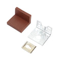 Beige ABS Plastic Modern Kitchen Dining Living Room Corner Code Right Angle Cabinet L-shaped Furniture Fastener 90 Degree Board