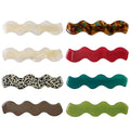 Korean Version New Acetate Duckbill Clip Set 2pcs Wavy Hair Clip Headwear Sweet Style Hair Decoration