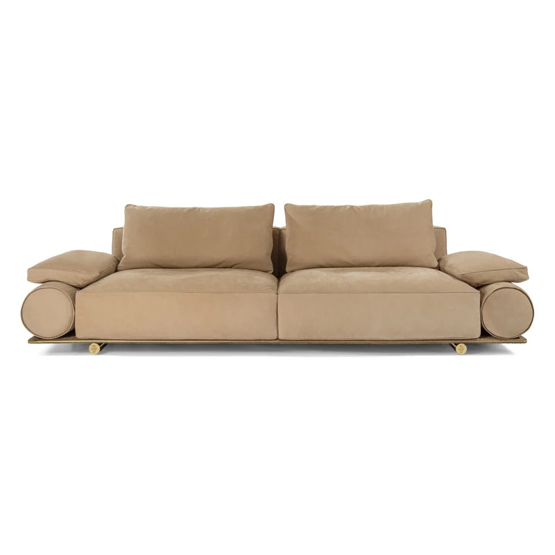 Italian Design Hot Sale Luxury Leather Sofa Set Furniture Living Room Modern Sectional Sofa