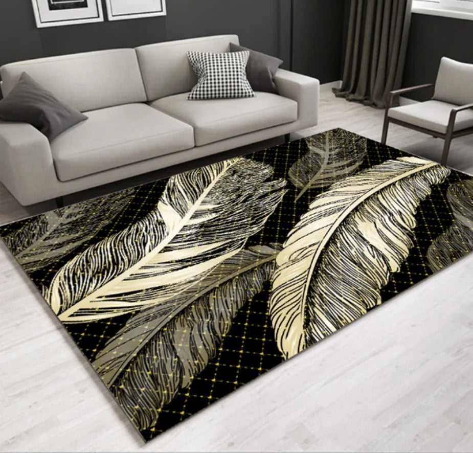 Welcome Machine Made Anti-Slip Microfiber Floor Mat Carpet for Hotel Main Entrance