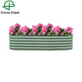Huizhou Green Giant 17"Tall 6 in 1 Outdoor Aluzinc Galvanized Planter Box Modular Corrugated Metal Raised Garden Bed Kit
