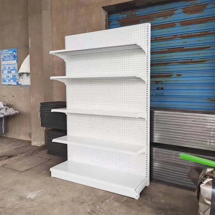 Supermarket Shelf Manufacturer Display Rack 5 Layers Metal Supermarket Equipment Gondola Supermarket Steel Shelf