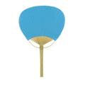 Hot Selling Assorted Colors 9 Inch Paddle Paper Fans for Weddings Party