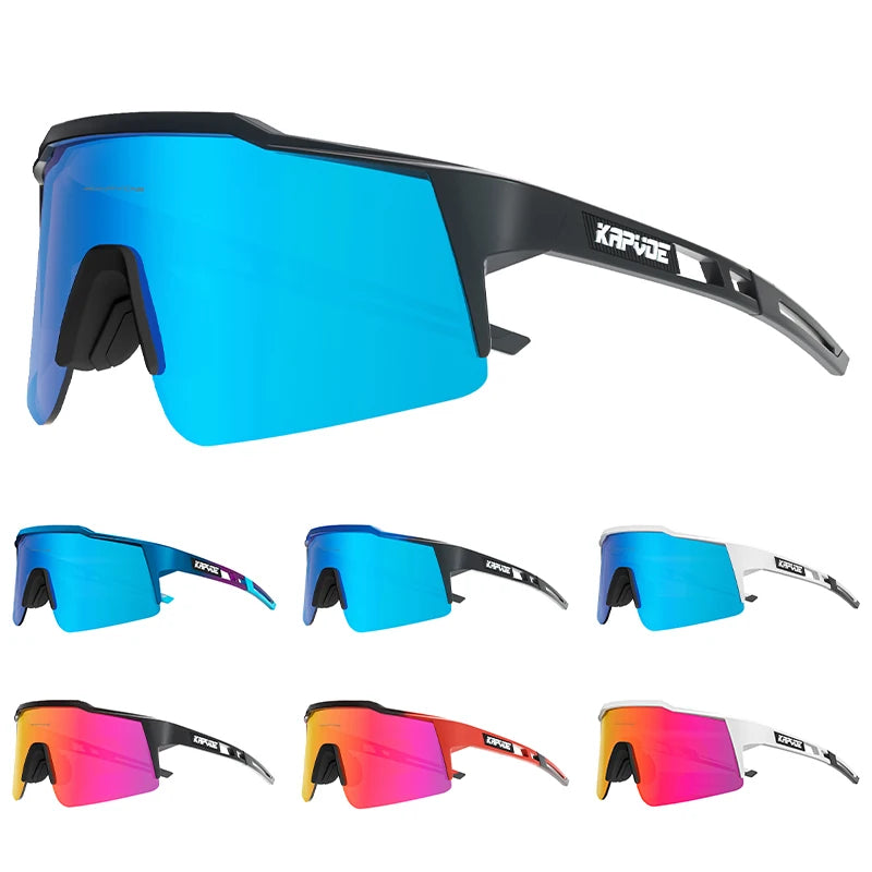 Sunglasses Customized Logo UV400 Protection Outdoor Safety Tinted Sports Bicycle Glasses MTB Road Cycling Eyewear Glasses CE