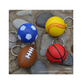 Wholesale Basketball Children Foam Toys PU Key Chain Bionic Toys Pendant Activities Small Gifts Christmas Gifts