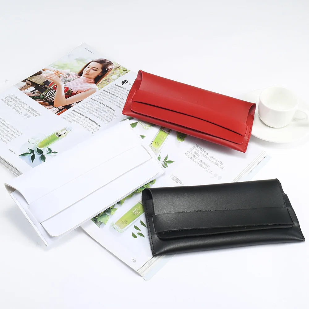 Ready to Ship Custom logo Eyeglasses case square Soft Luxury Sunglasses case