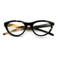 SRH07 Sunray Fashionable Design Luxury Clear Lens Nature Buffalo Custom Handmade Horn Ox Horn Myopia Glasses Men Women