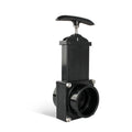 TYTXRV RV Exterior Accessories 50/63/75mm RV Knife Water Gate Valve Portable Manual Control PVC Sewage Waste Gate Valve