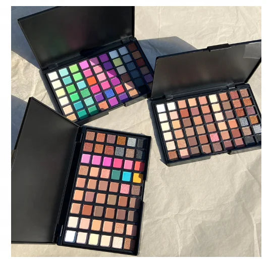 OEM ODM Private Label Beauty Care Makeup Powder Palette Colorful Eye Shadow