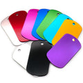 Aluminum Pet ID Tags - Customizable Dog and Cat Tags with Laser Engraving