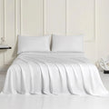 100% Lyocell Eucalyptus Fabric Bed Linen Solid Color Sheet Sets With OEKO-TEX Certificate
