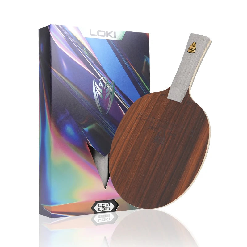 Loki K10 Professional Loop Combined With Fast Attack Professional Carbon Fiber Bottom Table Tennis Blade MegaBDM