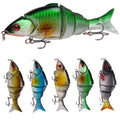 Suitable Outdoor Fishing 5-Section 12.5cm/21.3g Combined Fishing Artificial Hard Jointed Bait Fishing Tackle Swimming Bait