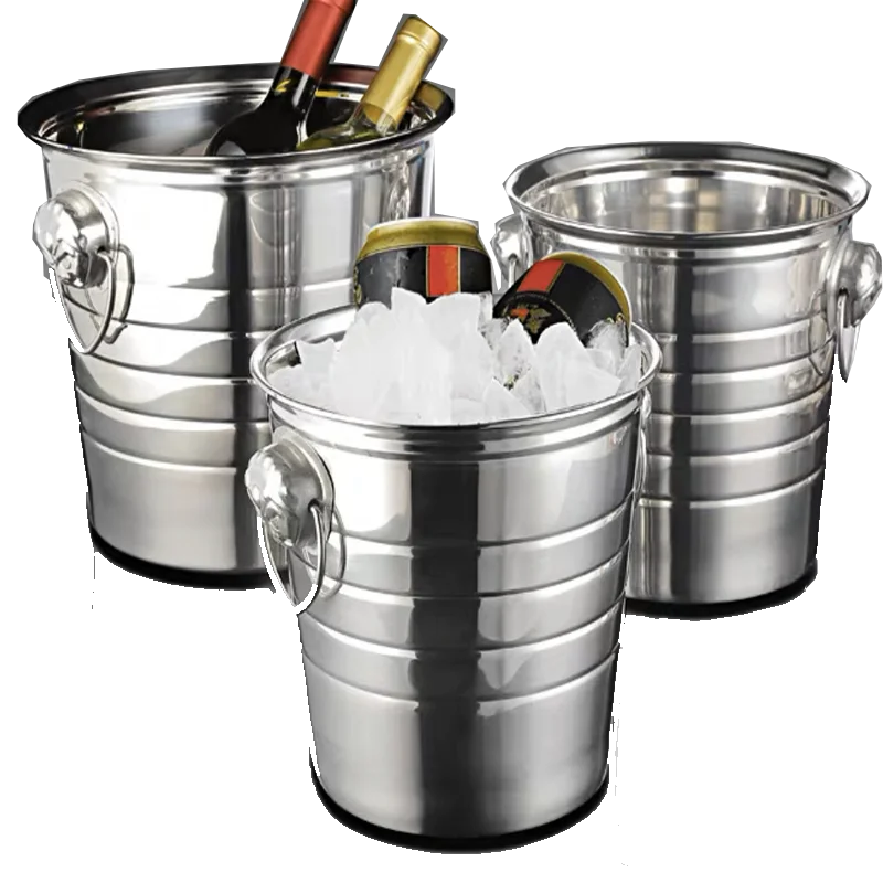 3L 5L 7L Metal New design Champagne Bottle Ice  Bucket For Nightclub