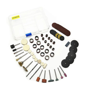 100-Piece Set of Mini Electric Grinding Heads Power Tools Accessories for Polishing & Engraving Center Drill Bit Type