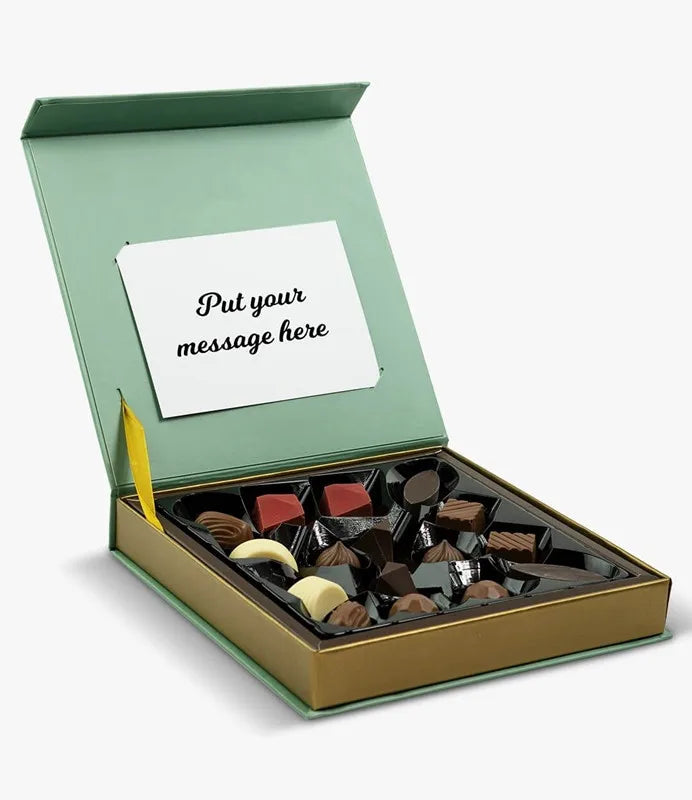 Custom Logo New Design Deluxe Luxury Food Packaging Gift Candy Dessert Sweet Chocolate Truffle Box