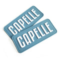 Factory  New Design 3D Silicone Custom Brand Name Logo 3d Soft Pvc Label Rubber Patch Glow in the Dark Soft PVC Rubber Patch