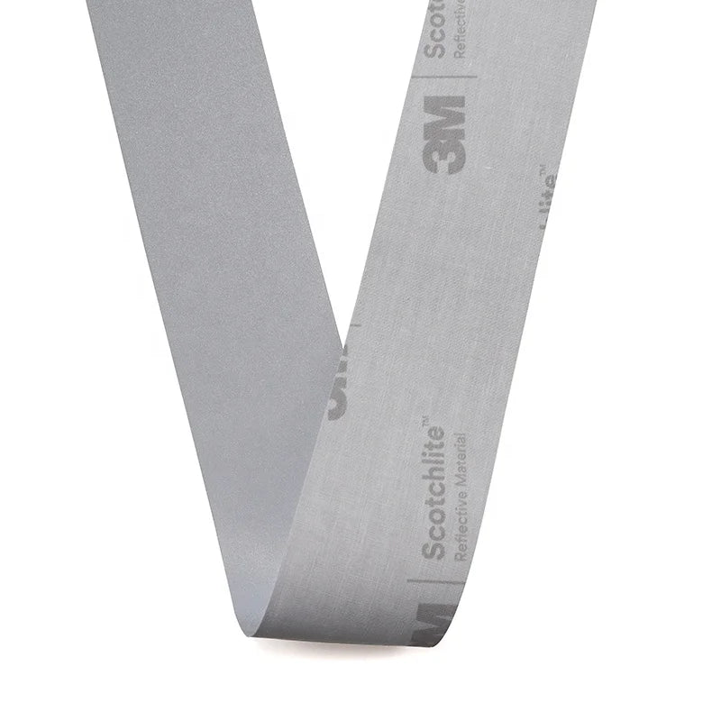 3M 8910 Silver Gray TC Fabric Reflective Tape 500+ Cd/lx.m2 Reflectivity 2-inch Width High Reflective Sew-On Clothes