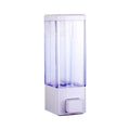 Plastic Bottle Top Dispenser Brush Wall Mounted Double Soap Dispenser for Shampoo Sink Leelongs ABS Plastic Graphic Design Oem