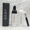 Factory Price Oil Free Large Eyelash Shampoo 30ml 60ml 100ml 200ml and logo New Lash Shampoo Brush