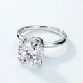 1ct Moissanite Rings Sterling 925 Silver Engagement Moissanite Wedding Rings Diamond Moissanite Ring